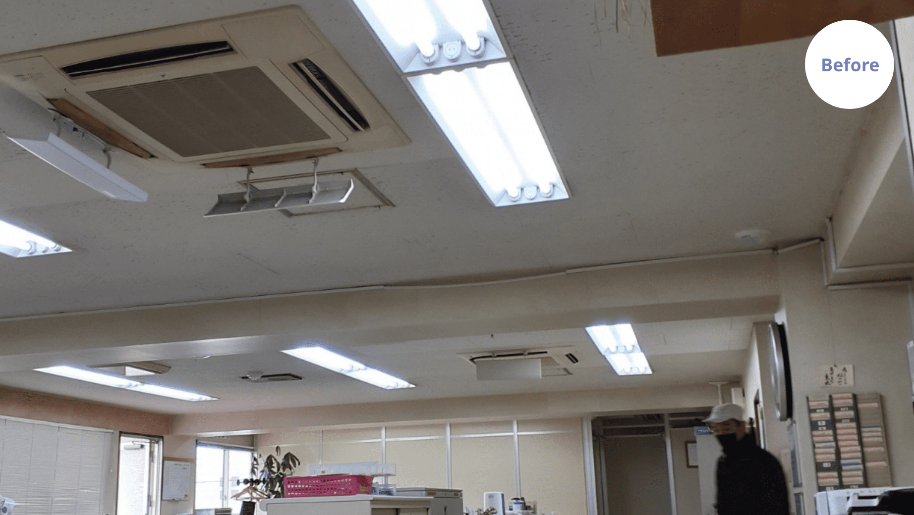 M事務所空調機更新工事