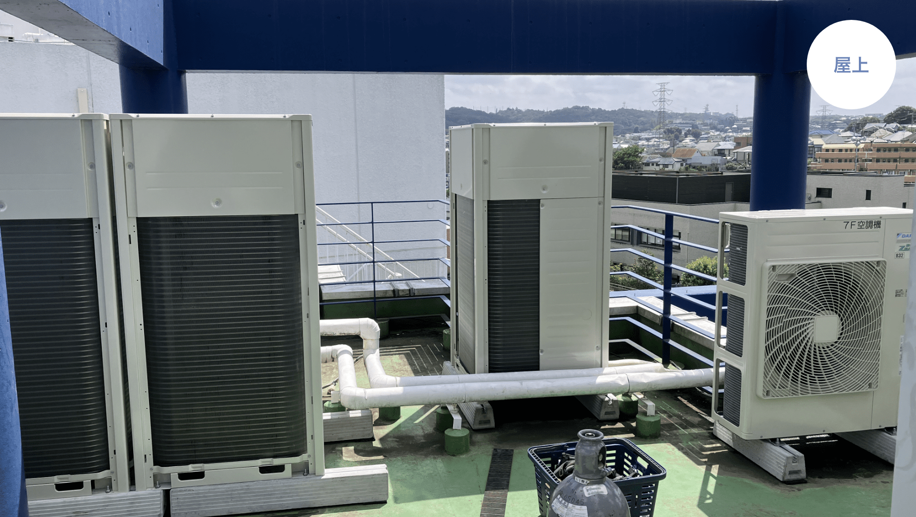 Sビル空調機更新工事
